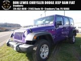 2017 Extreme Purple Jeep Wrangler Unlimited Sport 4x4 #119384862
