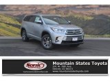 2017 Celestial Silver Metallic Toyota Highlander XLE AWD #119408043