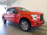 2017 Race Red Ford F150 XL SuperCrew 4x4 #119408194
