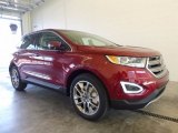 2017 Ruby Red Metallic Ford Edge Titanium AWD #119408190