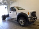 2017 Oxford White Ford F450 Super Duty XL Regular Cab 4x4 Chassis #119408188