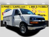 2017 Summit White Chevrolet Express Cutaway 3500 Work Van #119408083