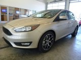 2017 Ford Focus SEL Sedan Front 3/4 View