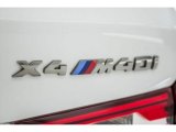 2017 BMW X4 M40i Marks and Logos