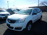 2017 Summit White Chevrolet Traverse LS #119408381