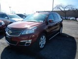 2017 Siren Red Tintcoat Chevrolet Traverse LT #119408373