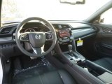 2017 Honda Civic Sport Touring Hatchback Black Interior