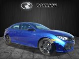 2017 Aegean Blue Metallic Honda Civic EX-L Navi Hatchback #119435782