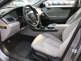 2017 Hyundai Sonata SE Hybrid Gray Interior
