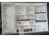 2017 BMW 6 Series 650i Gran Coupe Window Sticker