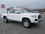 2017 Super White Toyota Tacoma SR Double Cab #119477813