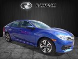 2017 Aegean Blue Metallic Honda Civic EX-T Sedan #119480953