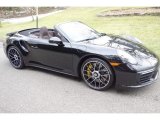 2017 Porsche 911 Turbo S Cabriolet Front 3/4 View