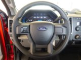 2017 Ford F450 Super Duty XL Regular Cab 4x4 Chassis Steering Wheel