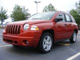 2009 Sunburst Orange Pearl Jeep Compass Sport #11891980