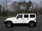 2017 Bright White Jeep Wrangler Unlimited Rubicon 4x4 #119480886