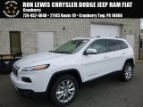 2017 Bright White Jeep Cherokee Limited 4x4 #119503216