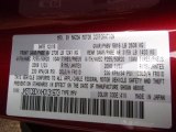 2017 CX-9 Color Code for Soul Red Metallic - Color Code: 41V