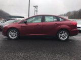 2017 Ruby Red Ford Focus SE Sedan #119503250