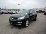 2017 Mosaic Black Metallic Chevrolet Traverse LT #119503395