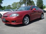 2006 Electric Red Hyundai Tiburon GS #11899020