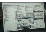 2017 BMW 4 Series 430i Coupe Window Sticker
