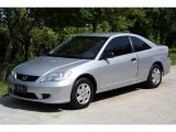 2004 Satin Silver Metallic Honda Civic Value Package Coupe #11894035