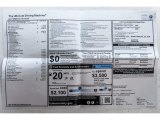 2017 BMW X6 xDrive35i Window Sticker