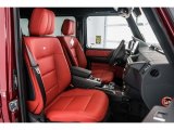 2017 Mercedes-Benz G 63 AMG designo Classic Red Interior