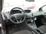 2017 Ford Focus SE Sedan Charcoal Black Interior