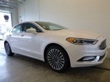 2017 White Platinum Ford Fusion SE #119553148