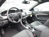 2017 Honda Accord EX-L Coupe Black Interior