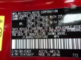 2017 NX Color Code for Matador Red Mica - Color Code: 3R1