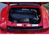 1992 Porsche 911 Turbo Coupe 3.3 Liter Turbocharged SOHC 12-Valve Flat 6 Cylinder Engine