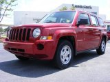 2009 Inferno Red Crystal Pearl Jeep Patriot Sport #11891953