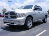 2009 Bright Silver Metallic Dodge Ram 1500 Big Horn Edition Crew Cab #11892185