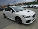 Crystal White Pearl Subaru WRX in 2016