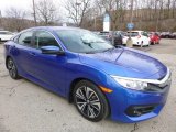 2017 Honda Civic EX-L Sedan Front 3/4 View