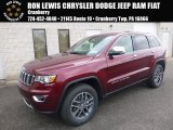 2017 Velvet Red Pearl Jeep Grand Cherokee Limited 4x4 #119553110