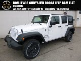 2017 Bright White Jeep Wrangler Unlimited Sport 4x4 #119553104