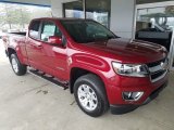 2017 Chevrolet Colorado LT Extended Cab Front 3/4 View