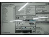 2017 BMW M4 Coupe Window Sticker