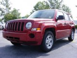 2009 Inferno Red Crystal Pearl Jeep Patriot Sport #11891961