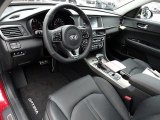 2017 Kia Optima SX Black Interior