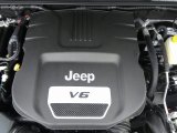 2017 Jeep Wrangler Smoky Mountain Edition 4x4 3.6 Liter DOHC 24-Valve VVT V6 Engine