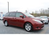 2014 Salsa Red Pearl Toyota Sienna LE #119577065