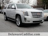 2017 Radiant Silver Metallic Cadillac Escalade ESV Luxury 4WD #119576934