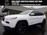 2017 Bright White Jeep Cherokee Limited 4x4 #119604319
