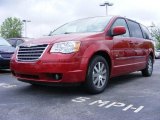2009 Inferno Red Crystal Pearl Chrysler Town & Country Touring #11891918
