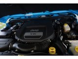 2017 Jeep Wrangler Unlimited Chief Edition 4x4 3.6 Liter DOHC 24-Valve VVT V6 Engine